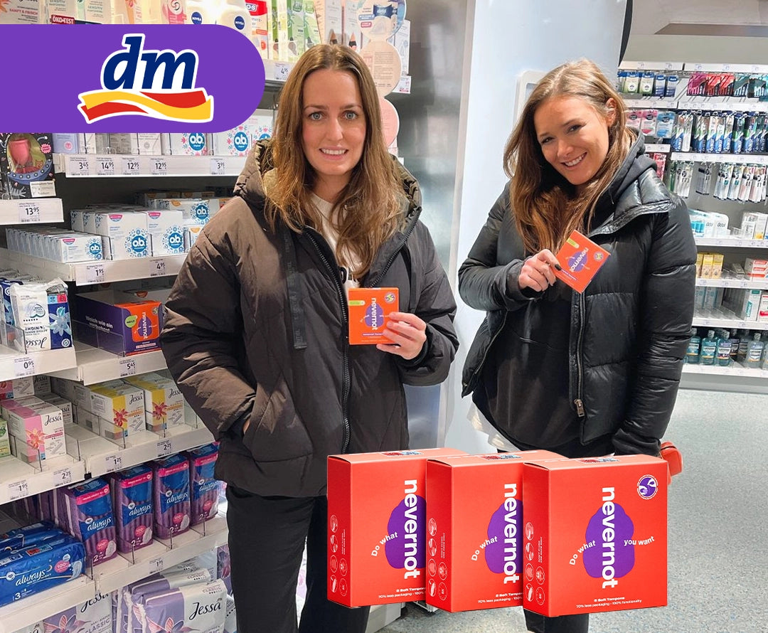 Unser Soft-Tampons bei dm nevernot Unser Soft-Tampons bei dm nevernot