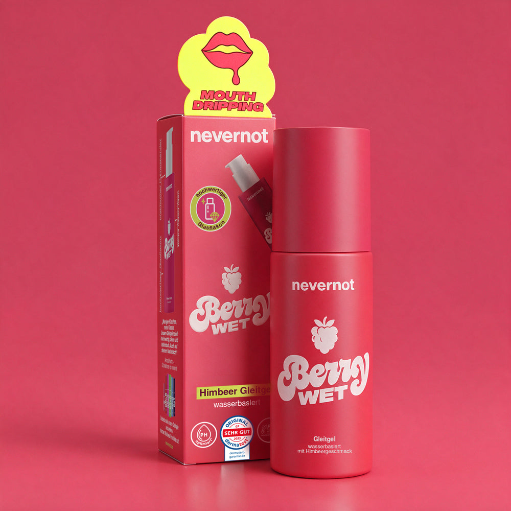Gleitgel Berry Wet mit Himbeergeschmack