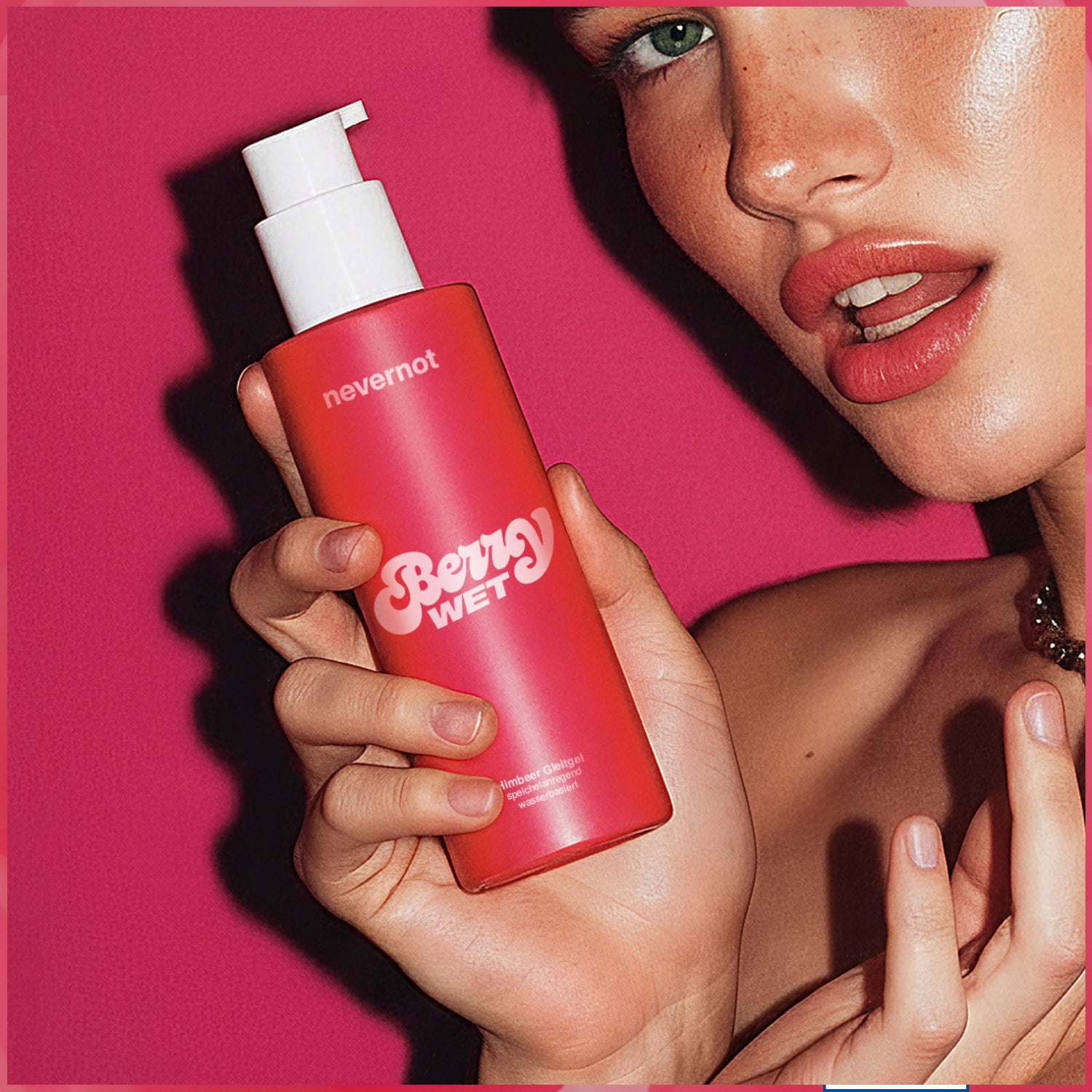 Gleitgel Berry Wet mit Himbeergeschmack nevernot Gleitgel Berry Wet mit Himbeergeschmack nevernot