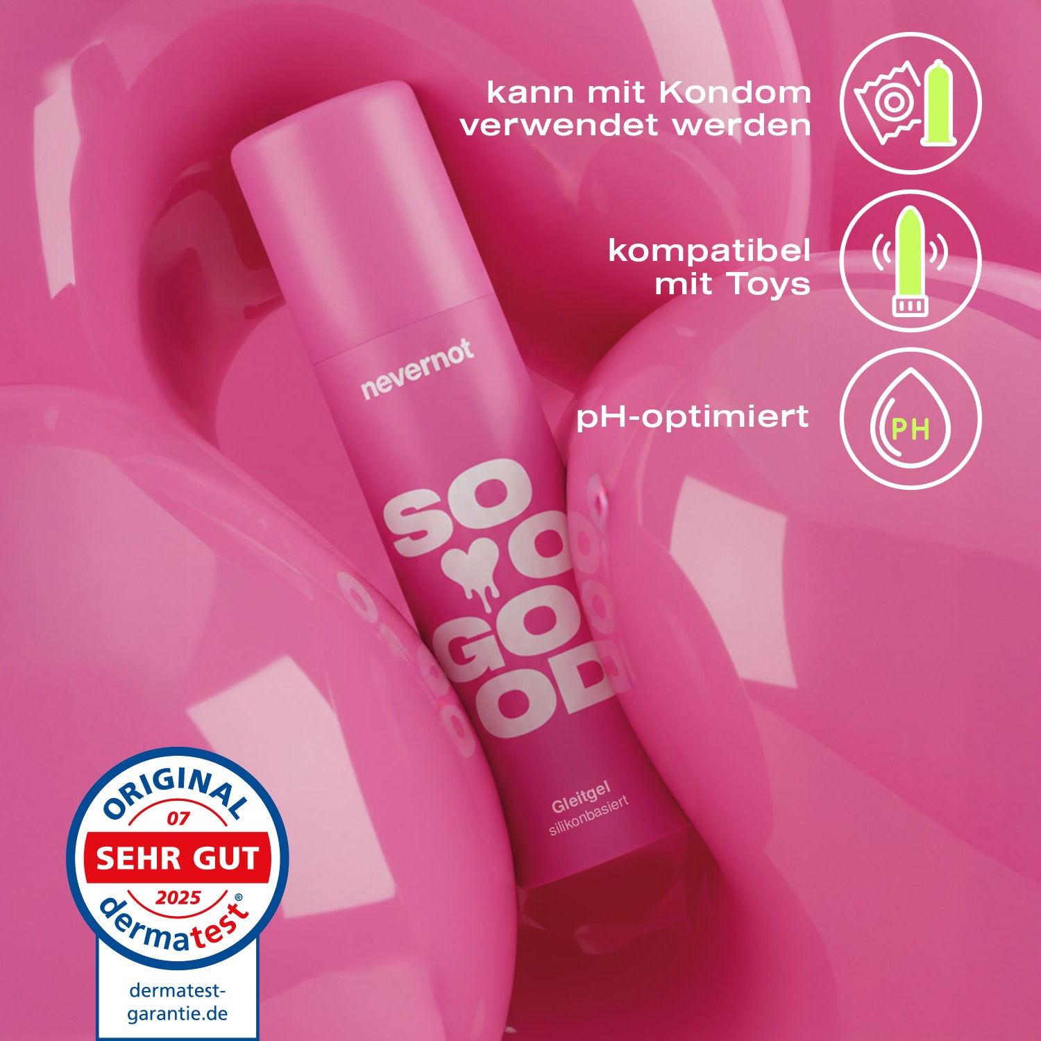 Gleitgel silikonbasiert nevernot Gleitgel silikonbasiert nevernot