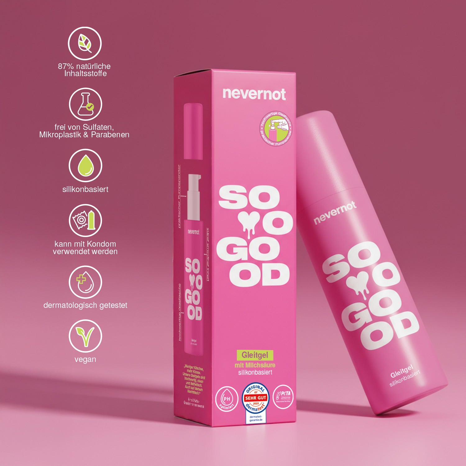 4 x Gleitgel Bundle nevernot 4 x Gleitgel Bundle nevernot