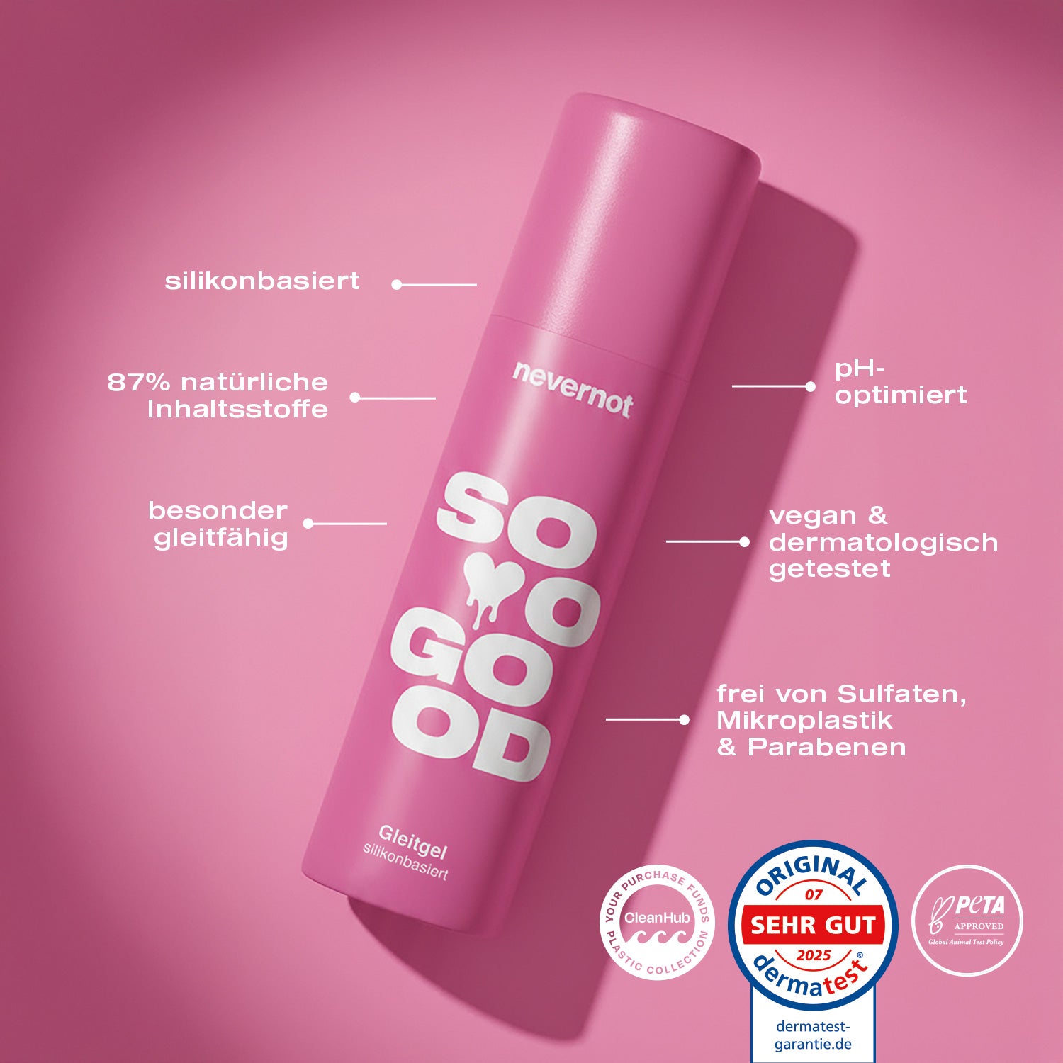Goliath Gel EasyGlide Silikon-Gleitgel 500 Ml Vegan, Geschmacksneutral, Transparent 107272 Goliath Gel EasyGlide Silikon-Gleitgel 500 Ml Vegan, Geschmacksneutral, Transparent 107272