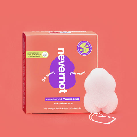 nevernot Tampon 30er Pack + Intimate Wipes