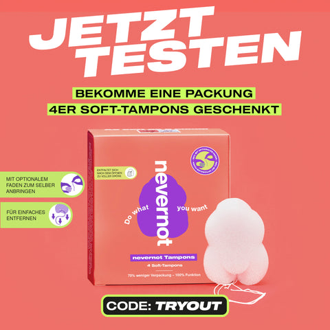 nevernot Tampon - 4er Pack